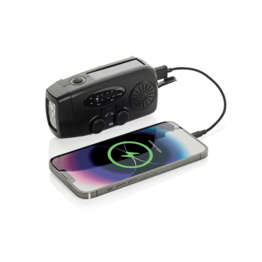 Logotrade profilprodukter bild: RescueWave RCS nödradio i återvunnen plast